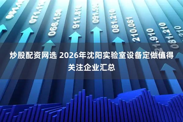 炒股配资网选 2026年沈阳实验室设备定做值得关注企业汇总